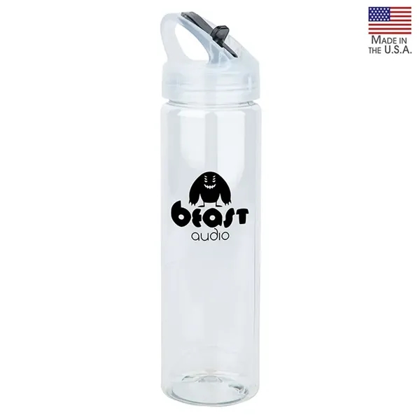NEWPORT II 25 oz. PET Bottle with Flip Spout - NEWPORT II 25 oz. PET Bottle with Flip Spout - Image 1 of 7
