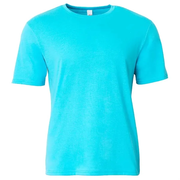 A4 Apparel Softek Short Sleeve Tee - A4 Apparel Softek Short Sleeve Tee - Image 3 of 16