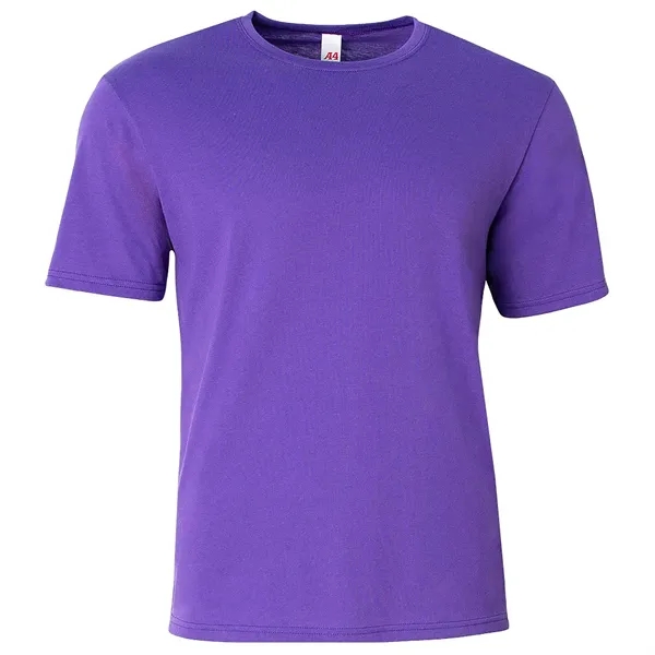 A4 Apparel Softek Short Sleeve Tee - A4 Apparel Softek Short Sleeve Tee - Image 10 of 16