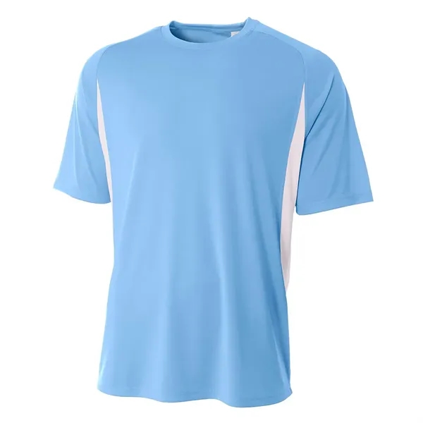 A4 Apparel Cooling Performance Color Blocked Crew - A4 Apparel Cooling Performance Color Blocked Crew - Image 3 of 17