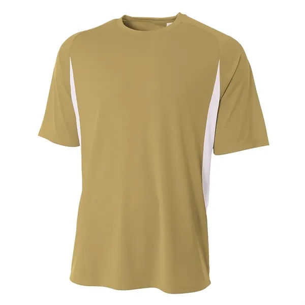 A4 Apparel Cooling Performance Color Blocked Crew - A4 Apparel Cooling Performance Color Blocked Crew - Image 14 of 17