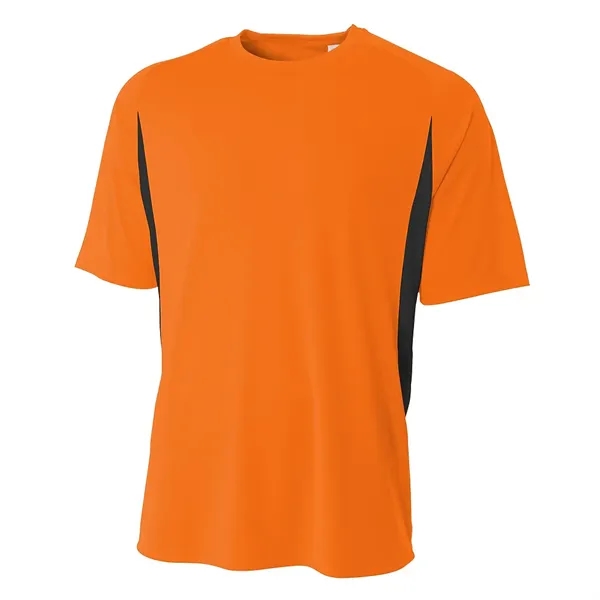 A4 Apparel Cooling Performance Color Blocked Crew - A4 Apparel Cooling Performance Color Blocked Crew - Image 16 of 17