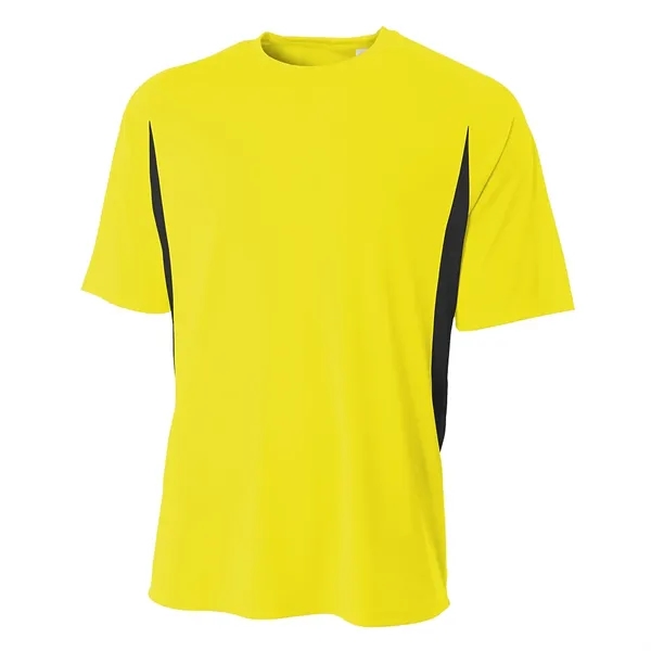 A4 Apparel Cooling Performance Color Blocked Crew - A4 Apparel Cooling Performance Color Blocked Crew - Image 17 of 17