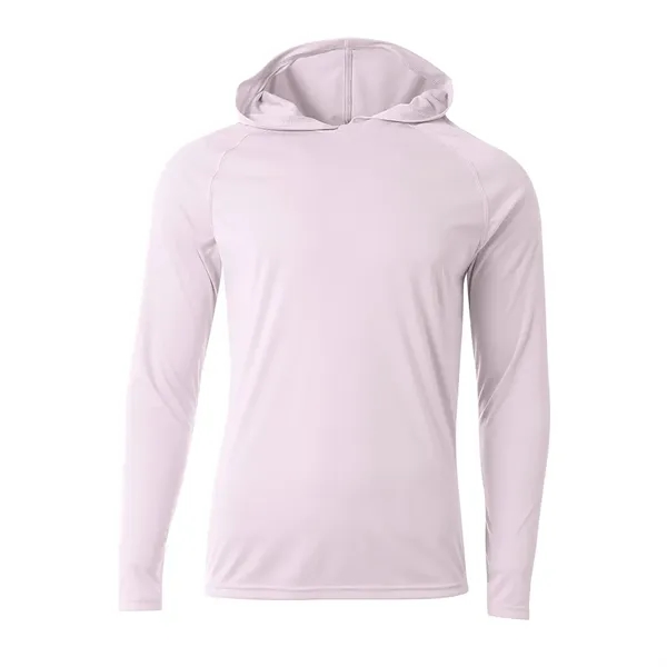 A4 Apparel 5 Star Cooling Performance Long Sleeve Hooded Tee - A4 Apparel 5 Star Cooling Performance Long Sleeve Hooded Tee - Image 24 of 24