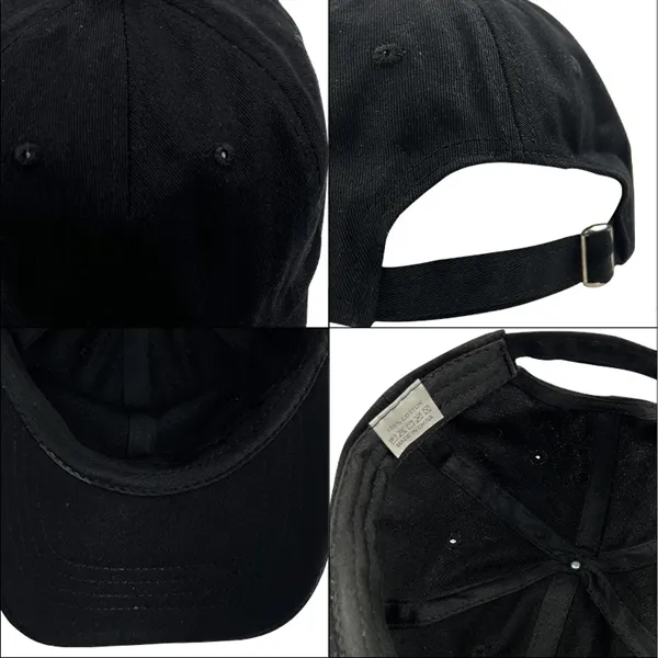 Custom Unisex Cotton Adjustable Golf Baseball Cap Dad Hat - Custom Unisex Cotton Adjustable Golf Baseball Cap Dad Hat - Image 2 of 3