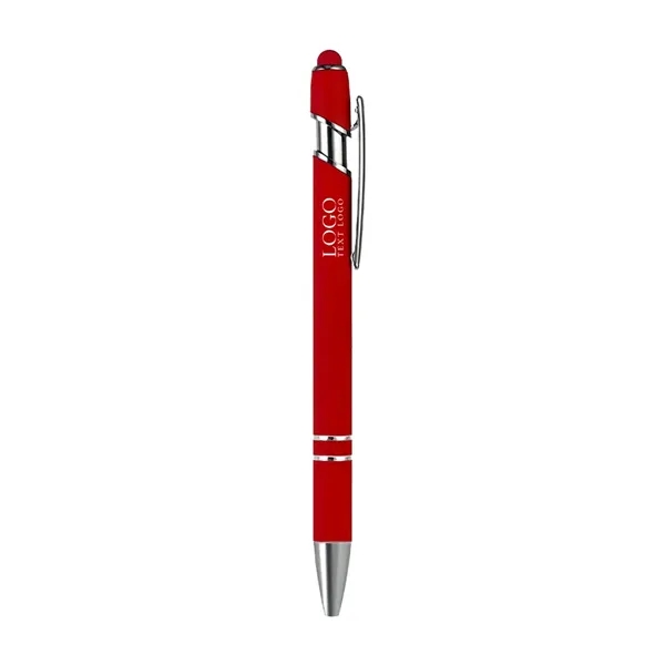 Metal Ballpoint Pen with Color Stylus Tip - Metal Ballpoint Pen with Color Stylus Tip - Image 9 of 10