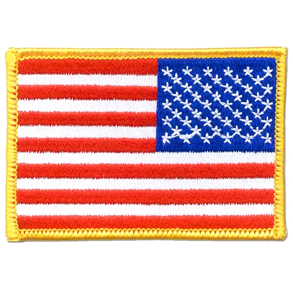 Reversed American Flag Patch - Reversed American Flag Patch - Image 1 of 2