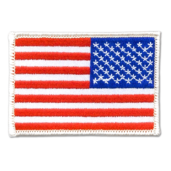 Reversed American Flag Patch - Reversed American Flag Patch - Image 2 of 2