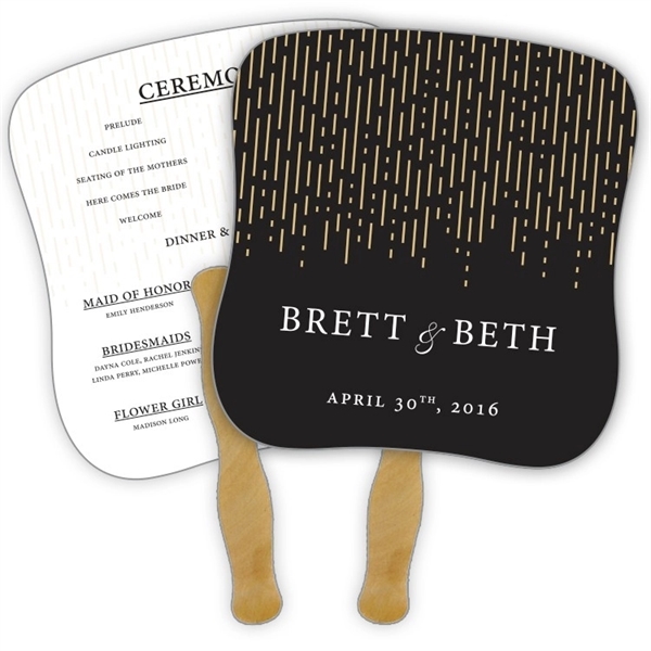 Hand Fan - 7.375x7.75 Laminated - 14 pt. - Hand Fan - 7.375x7.75 Laminated - 14 pt. - Image 0 of 0