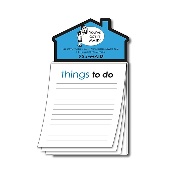 Magna-Pad House Shape Magnet - Stock Things To Do (50 Sheet) - Magna-Pad House Shape Magnet - Stock Things To Do (50 Sheet) - Image 0 of 0