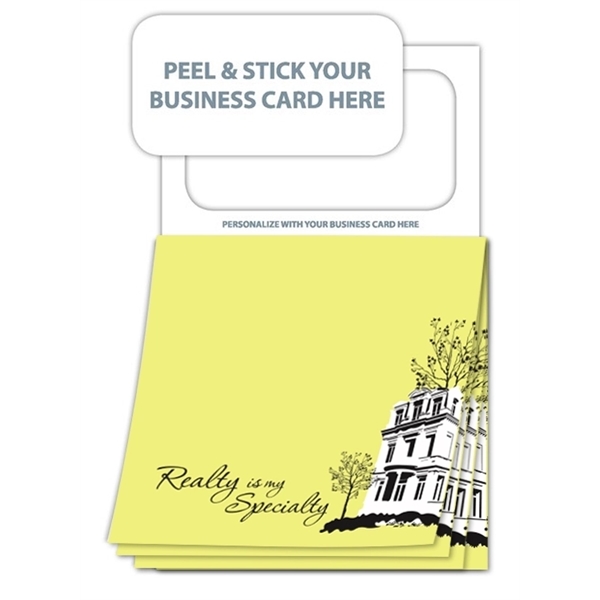Magnetic Stik-ON Pad- Stock Realty (20 Sheet) - Magnetic Stik-ON Pad- Stock Realty (20 Sheet) - Image 0 of 0