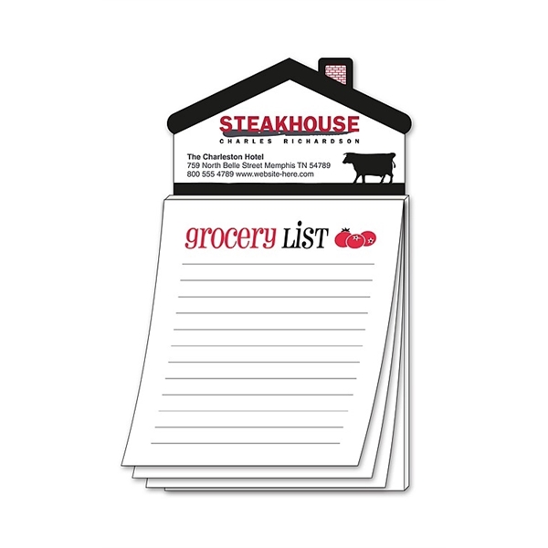 Magna-Pad House Shape Magnet - Stock Grocery List (50 Sheet) - Magna-Pad House Shape Magnet - Stock Grocery List (50 Sheet) - Image 0 of 0