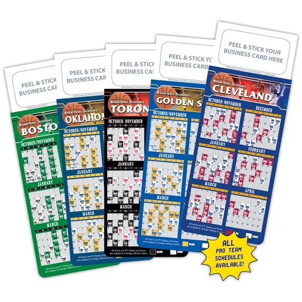 M.B.C. Sport Schedules - Pro Basketball (3.5x9) - M.B.C. Sport Schedules - Pro Basketball (3.5x9) - Image 0 of 0