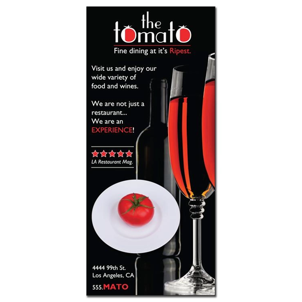 Rack Card - 4x9 - 10pt Matte Coated Paper - Rack Card - 4x9 - 10pt Matte Coated Paper - Image 0 of 0