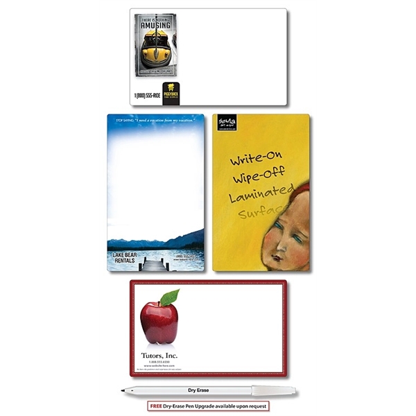 Mini Memo Board - 5.25x8.5 Laminated - 14 pt. - Mini Memo Board - 5.25x8.5 Laminated - 14 pt. - Image 0 of 0