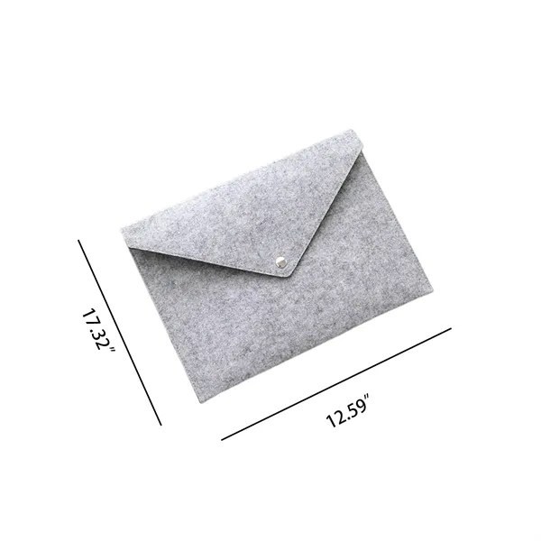 Document Holder Felt Folder Expanding File Portfolio Case - Document Holder Felt Folder Expanding File Portfolio Case - Image 1 of 6