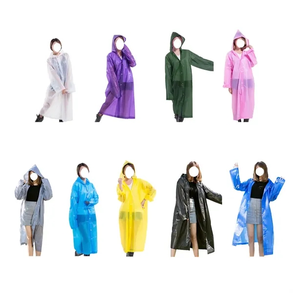 Hiking Travel Protective Raincoat Poncho - Hiking Travel Protective Raincoat Poncho - Image 1 of 4