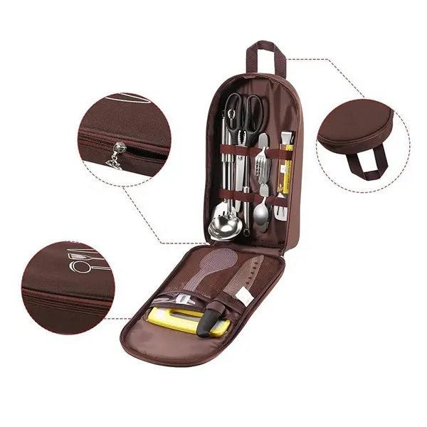 Outdoor Camping Kitchenware Storage Bag - Outdoor Camping Kitchenware Storage Bag - Image 2 of 4