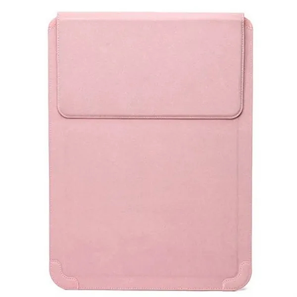 Laptop Sleeve Case Leather Bag Adjustable Stand Portable - Laptop Sleeve Case Leather Bag Adjustable Stand Portable - Image 7 of 10