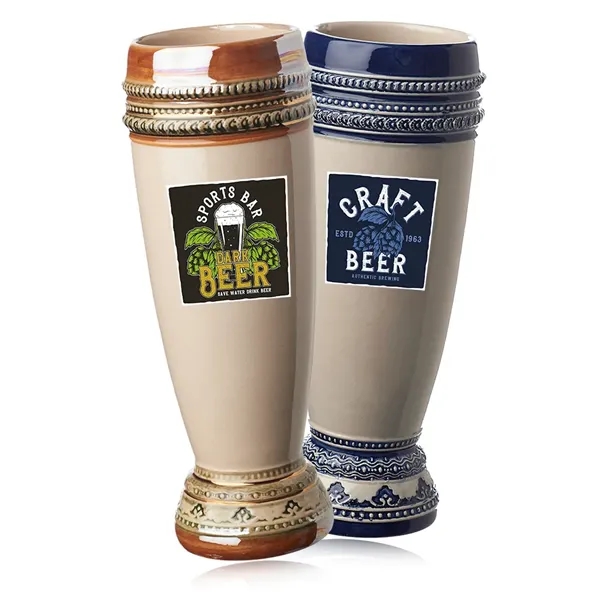 15 oz. Bremen Ceramic Pilsner Glass - 15 oz. Bremen Ceramic Pilsner Glass - Image 0 of 7
