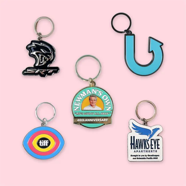 2" x 2" Diestruck Soft Enamel Keychain - 2" x 2" Diestruck Soft Enamel Keychain - Image 0 of 1