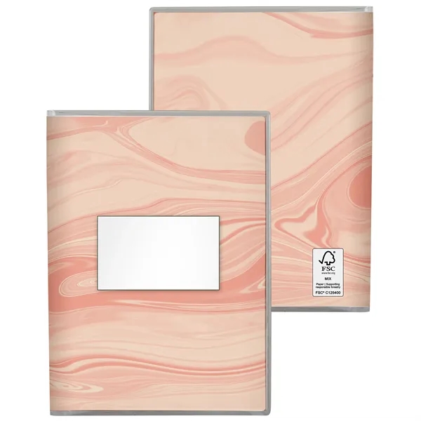 5 X 7 CLEARLY ROSE NOTEBOOK - 5 X 7 CLEARLY ROSE NOTEBOOK - Image 1 of 5