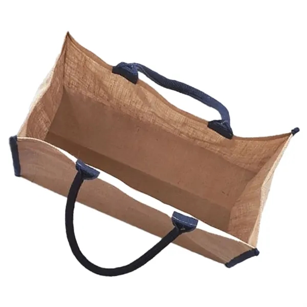 Laminated Eco-Friendly Jute Tote Bag - Laminated Eco-Friendly Jute Tote Bag - Image 1 of 5