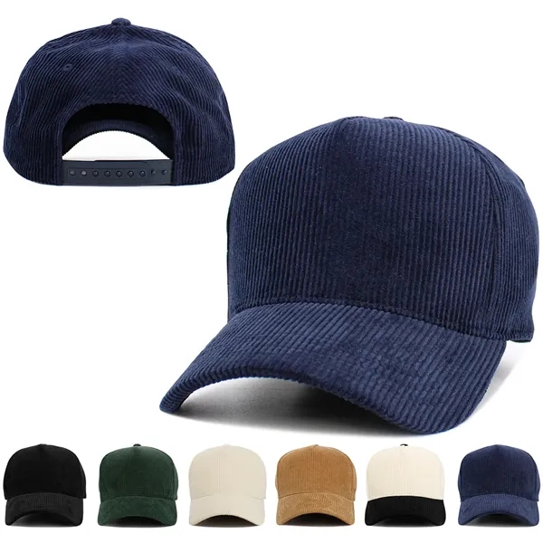 Corduroy  5-Panel Baseball Cap - Corduroy  5-Panel Baseball Cap - Image 0 of 18