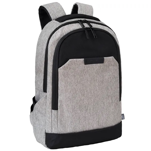 RejuVe® X-Pak Recycled Heather Business Executive Backpack - RejuVe® X-Pak Recycled Heather Business Executive Backpack - Image 8 of 10