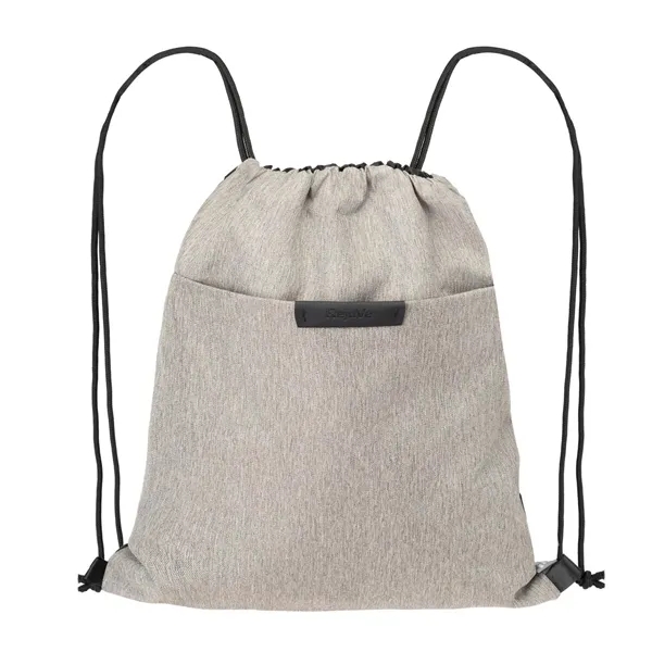 RejuVe® X-Pak Recycled Heather Drawstring Bag - RejuVe® X-Pak Recycled Heather Drawstring Bag - Image 1 of 7