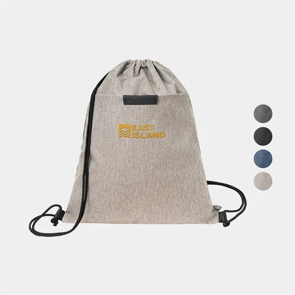 RejuVe® X-Pak Recycled Heather Drawstring Bag - RejuVe® X-Pak Recycled Heather Drawstring Bag - Image 0 of 7