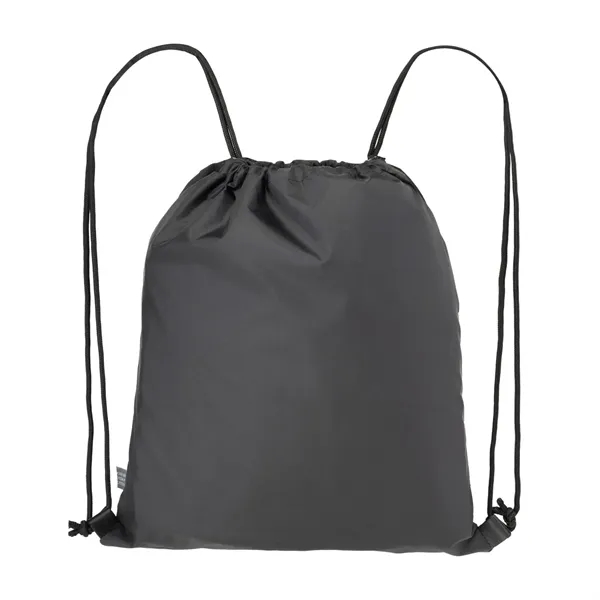 RejuVe® X-Pak Recycled Heather Drawstring Bag - RejuVe® X-Pak Recycled Heather Drawstring Bag - Image 6 of 7