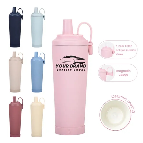 28 oz Insulated Vacuum Water Bottle Travel Coffee Mug - 28 oz Insulated Vacuum Water Bottle Travel Coffee Mug - Image 0 of 3