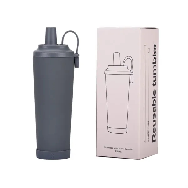 28 oz Insulated Vacuum Water Bottle Travel Coffee Mug - 28 oz Insulated Vacuum Water Bottle Travel Coffee Mug - Image 3 of 3