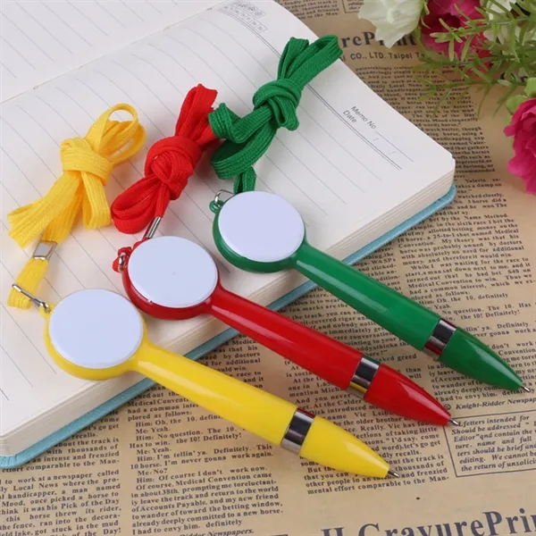 Custom Ballpoint Pen with Lanyard - Custom Ballpoint Pen with Lanyard - Image 1 of 1