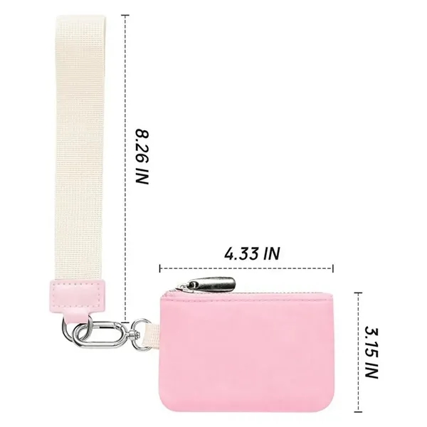 Portable Keychain Wallet Women Detachable Mini Zipper - Portable Keychain Wallet Women Detachable Mini Zipper - Image 1 of 7