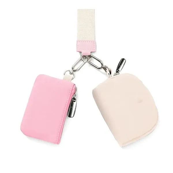 Portable Keychain Wallet Women Detachable Mini Zipper - Portable Keychain Wallet Women Detachable Mini Zipper - Image 4 of 7