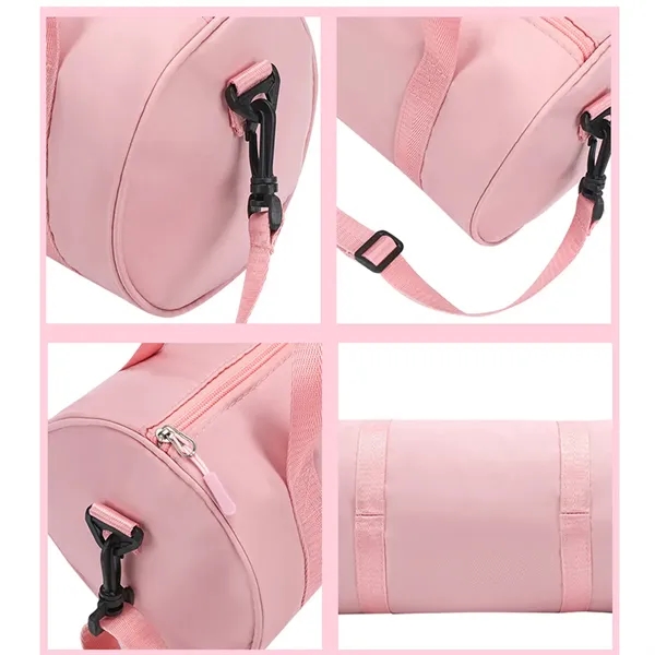 Portable Sport Gym Bag Travel Duffle For Women Girls - Portable Sport Gym Bag Travel Duffle For Women Girls - Image 2 of 3