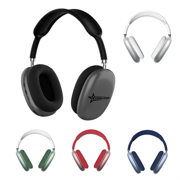 Wireless Bluetooth Headset Ergonomic Design Headphones - Wireless Bluetooth Headset Ergonomic Design Headphones - Image 0 of 6