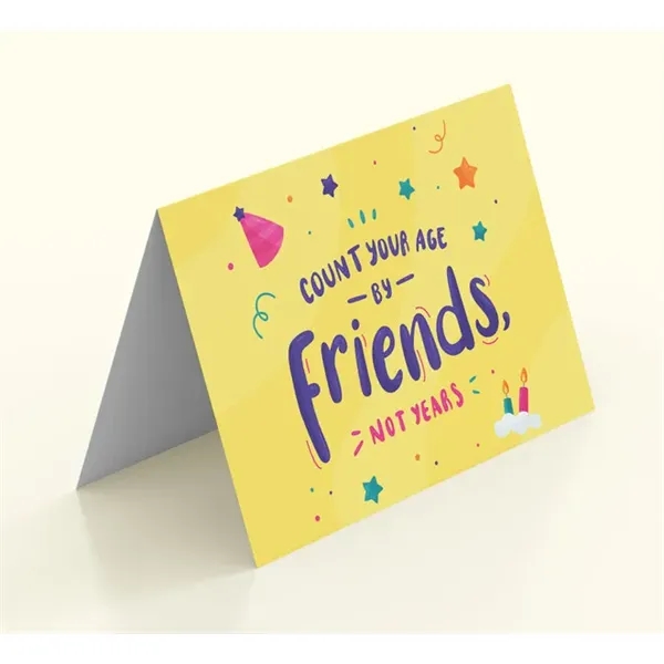 Folded Note Cards (7" x 5" Folds to 3.5" x 5") - Folded Note Cards (7" x 5" Folds to 3.5" x 5") - Image 0 of 1
