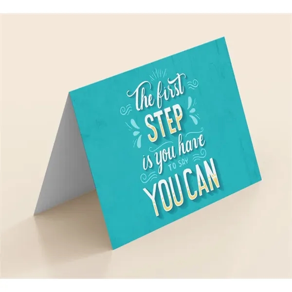 Folded Note Cards (7" x 5" Folds to 3.5" x 5") - Folded Note Cards (7" x 5" Folds to 3.5" x 5") - Image 1 of 1