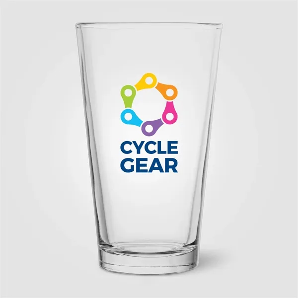 Taper Beer Glass - 16 oz. - Colorjet - Taper Beer Glass - 16 oz. - Colorjet - Image 1 of 1