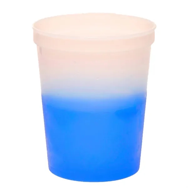 16 oz. Two-Tone Color Changing Stadium Cups - 16 oz. Two-Tone Color Changing Stadium Cups - Image 1 of 5