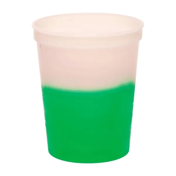 16 oz. Two-Tone Color Changing Stadium Cups - 16 oz. Two-Tone Color Changing Stadium Cups - Image 2 of 5