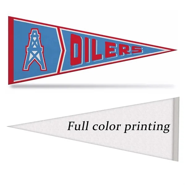 4" X 10" Full Color Sport Team Felt Pennant - 4" X 10" Full Color Sport Team Felt Pennant - Image 0 of 2