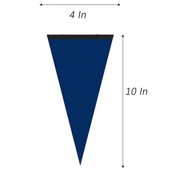 4" X 10" Full Color Sport Team Felt Pennant - 4" X 10" Full Color Sport Team Felt Pennant - Image 1 of 2