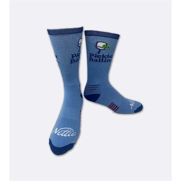 Pickleball Sock, Headband, Wristband Set - Pickleball Sock, Headband, Wristband Set - Image 3 of 4