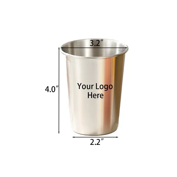 12 Oz Stainless Steel Cup Beer Mug - 12 Oz Stainless Steel Cup Beer Mug - Image 1 of 1