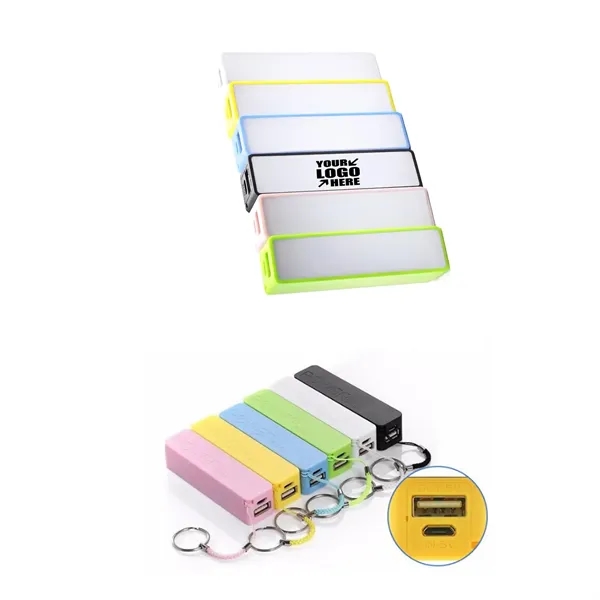 Pocket Power Bank With Keyring - Pocket Power Bank With Keyring - Image 0 of 1