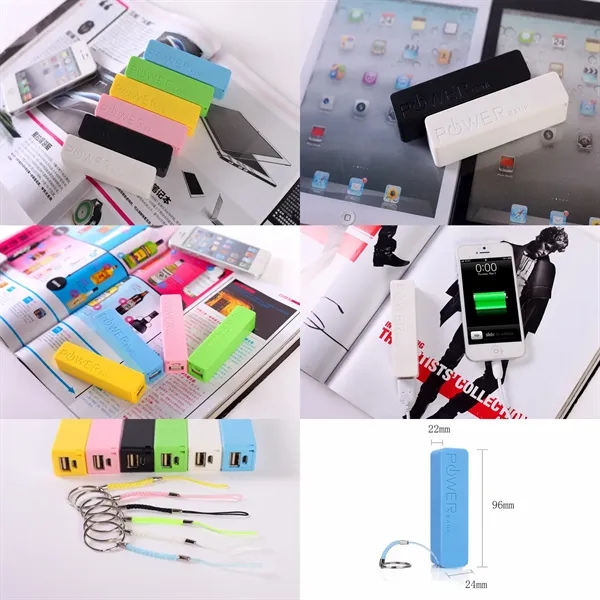 Pocket Power Bank With Keyring - Pocket Power Bank With Keyring - Image 1 of 1